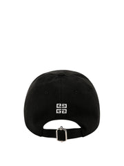bagian-belakang-Givenchy-Logo-Embroidered-Cotton-Blend-Basball-Cap-BlackWEBP