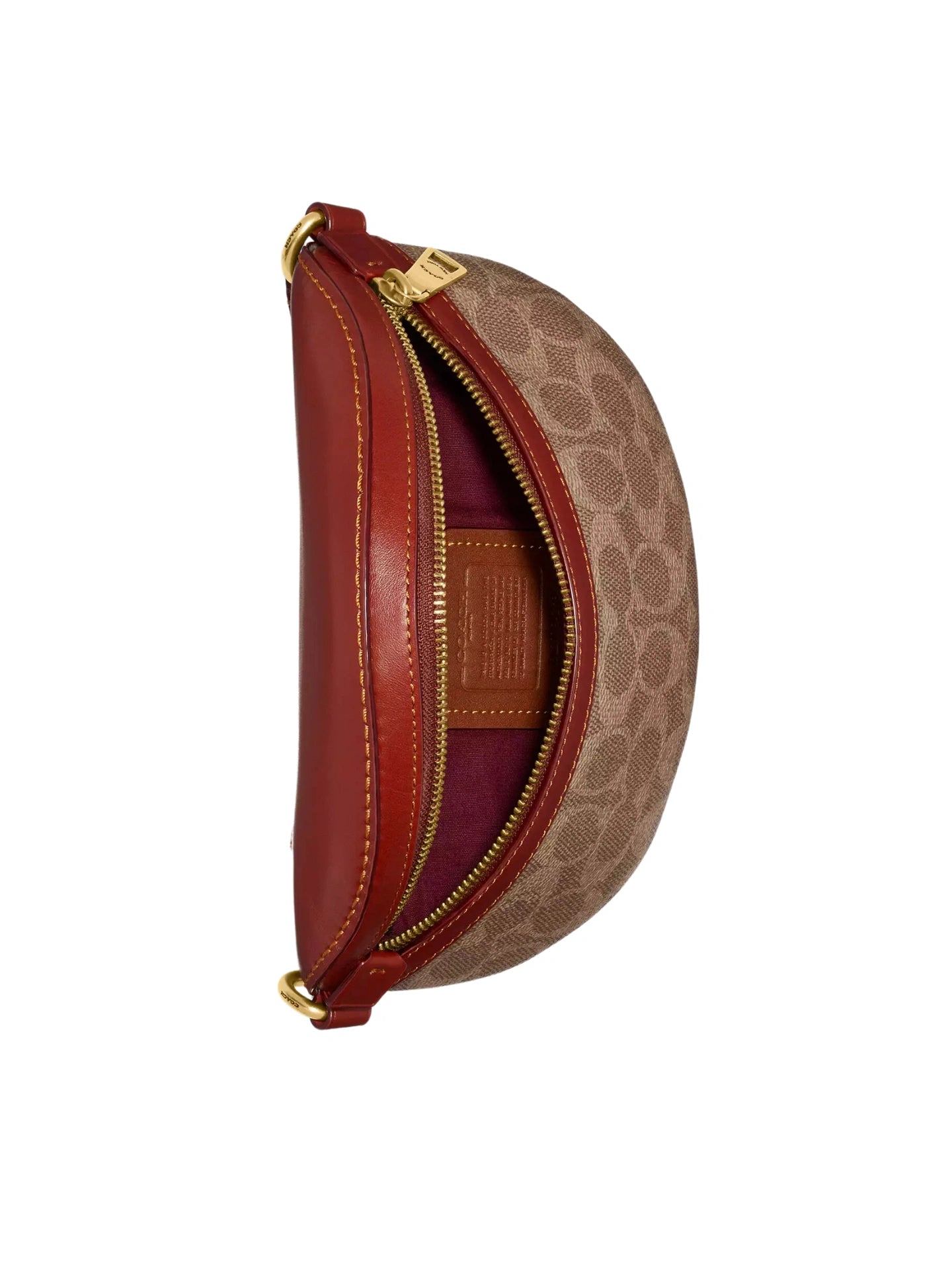 bagian-dalam-Coach-Bethany-Belt-Bag-In-Signature-Canvas-Tan-Rust