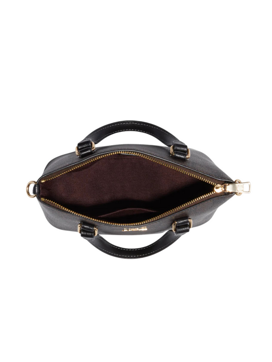 bagian-dalam-Coach-Gallery-Mini-crossbody-brown-black