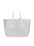 bagian-depan-Goyard-Saint-Louis-Pm-Tote-Bag-White