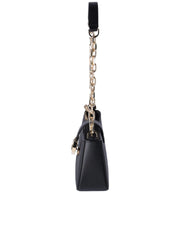 bagian-samping-Michael-Kors-Carmen-Small-Pouchette-Shoulder-Bag-Black
