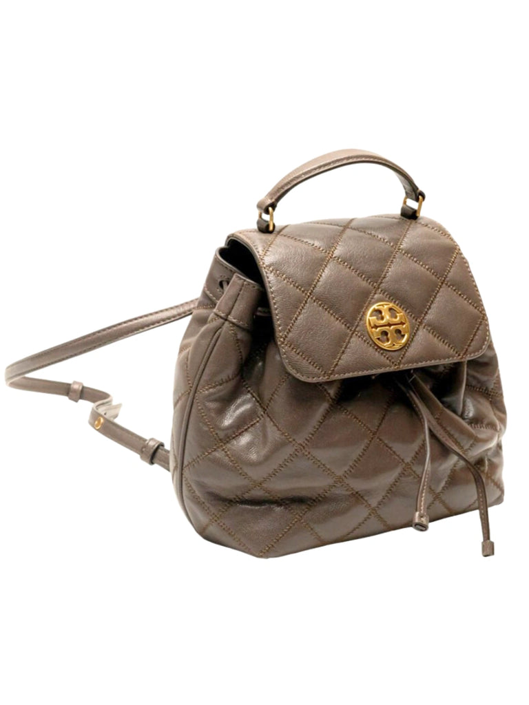 bagian-samping-Tory-Burch-Willa-Backpack-Volcanic-Stone