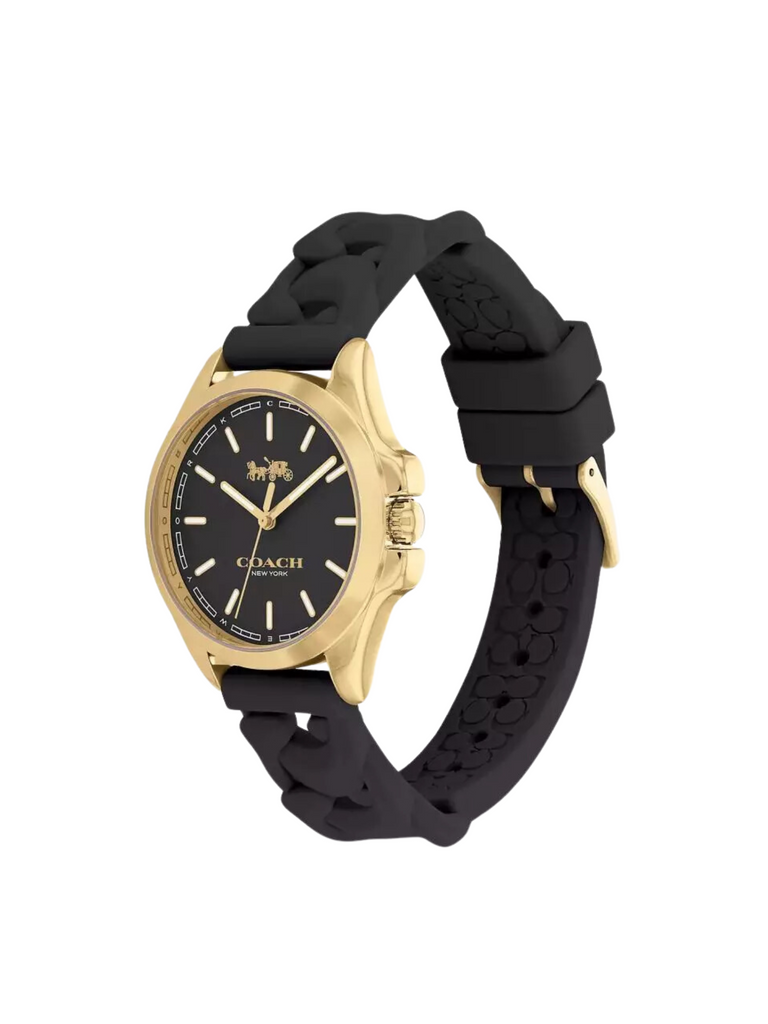 bagian-smpng-Coach-Libby-Watch-Rubber-Strap-Black