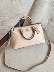 depan-Coach-Georgia-Satchel-Bag-In-Signature-Canvas-Sand-Taupe-balilene