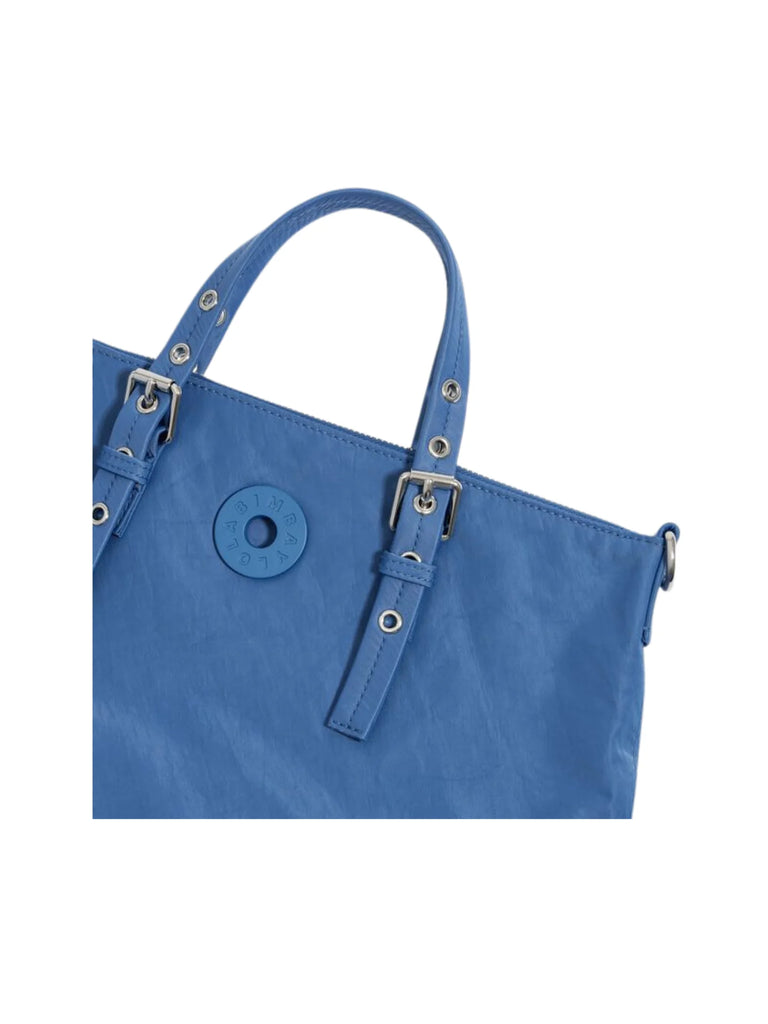 detail-Bimba-Y-Lola-Medium-Blue-Nylon-Tote-Bag
