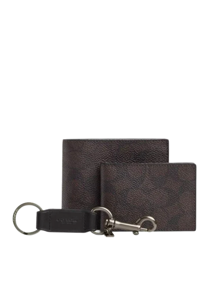 detail-Coach-Boxed-3-In-1-Wallet-Gift-Set-In-Signature-Canvas-Walnut-Black