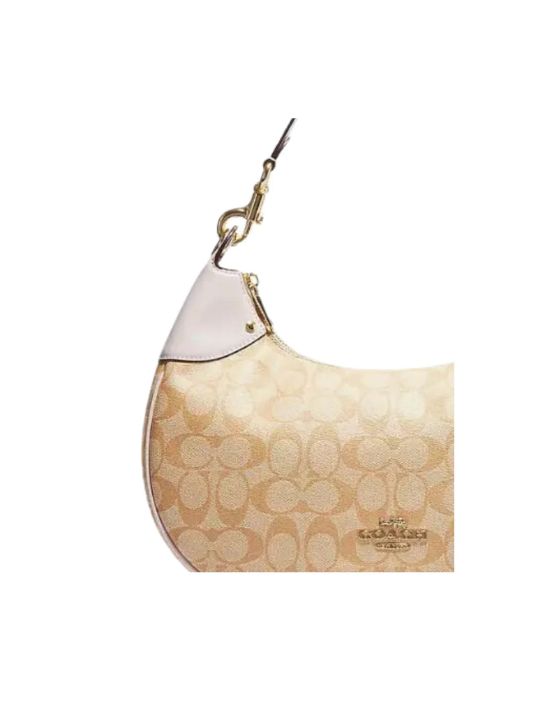 Coach canvas 2025 hobo bag