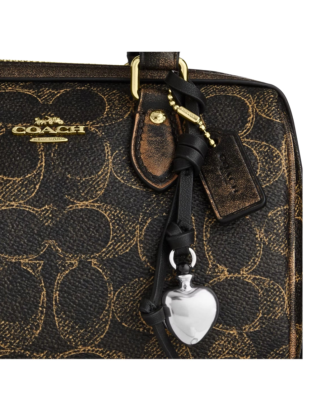 detail-Coach-Mini-Rowan-Crossbody-Bag-In-Loved-Signature-Canvas-With-Charms-Brown