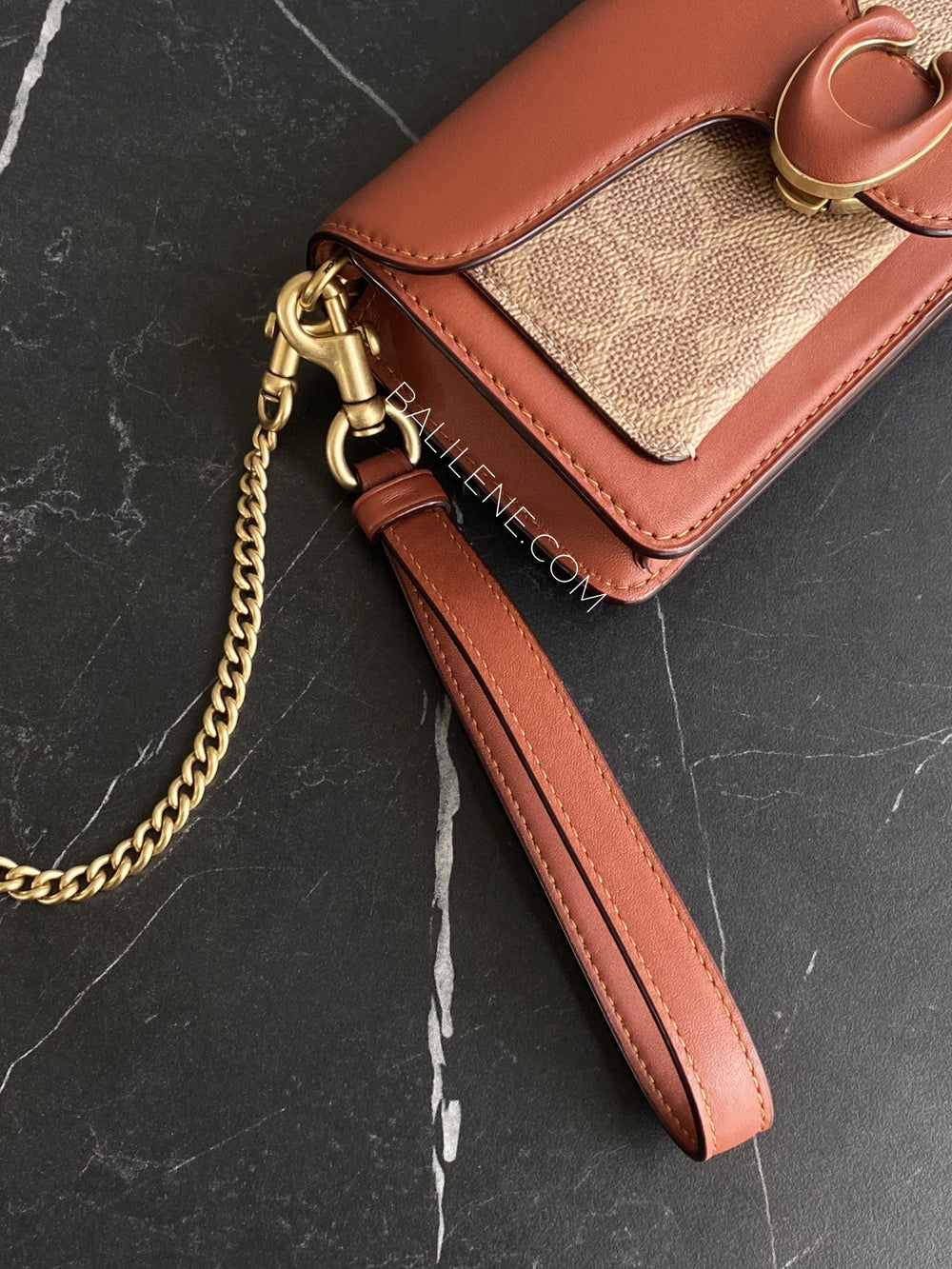 detail-Coach-Tabby-Wristlet-In-Signature-Canvas-Tan-Rust-balilene