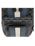detail-Coach-West-Pack-In-Signature-Canvas-Varsity-Stripe-Charcoal-Denim-Chalk