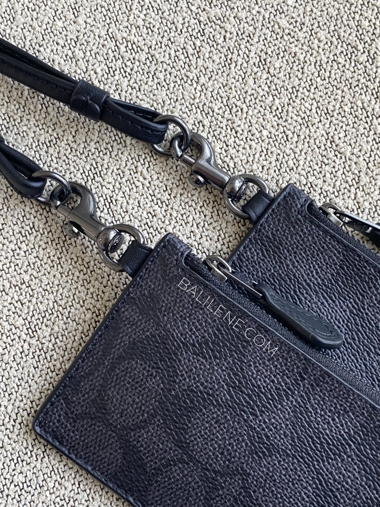 detail-Coach-Zip-Lanyard-Card-Case-In-Signature-Canvas-Charcoal-Black-balilene