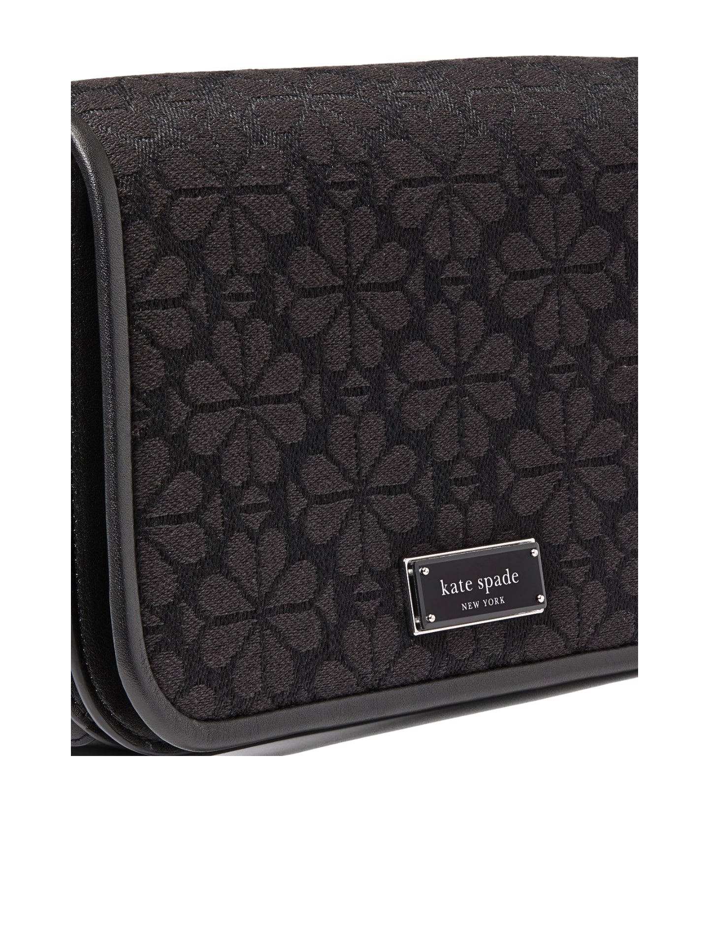 detail-Kate-Spade-Flower-Jacquard-Small-Flap-Crossbody-Bag-Black