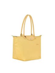 Longchamp Le Pliage Club Green Large Shoulder Bag Wheat
