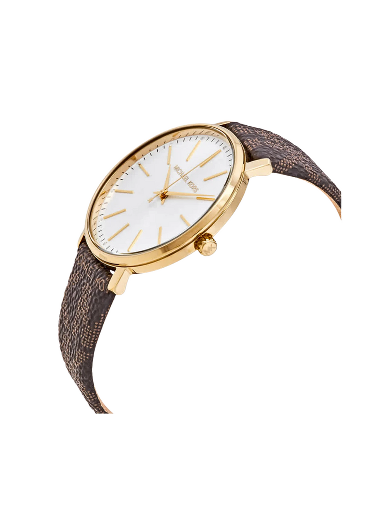 detail-Michael-Kors-MK2857-Pyper-Crystal-Brown-Strap-Ladies-Watch