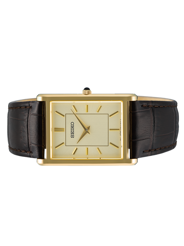 detail-Seiko-SWR106P1-Classic-Men-Quartz-Leather-Strap-Watch-Dark-Brown