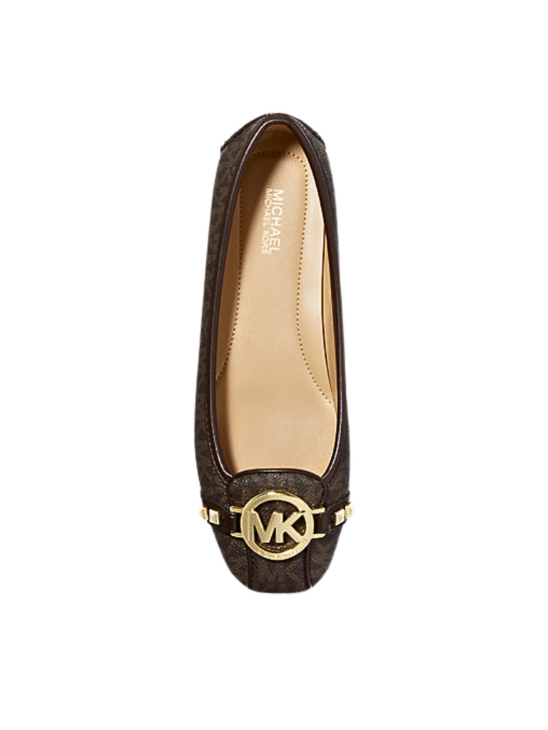 detail-atas-Michael-Kors-49T8FUFR1B-Fulton-Studded-Logo-Moccasin-Brown