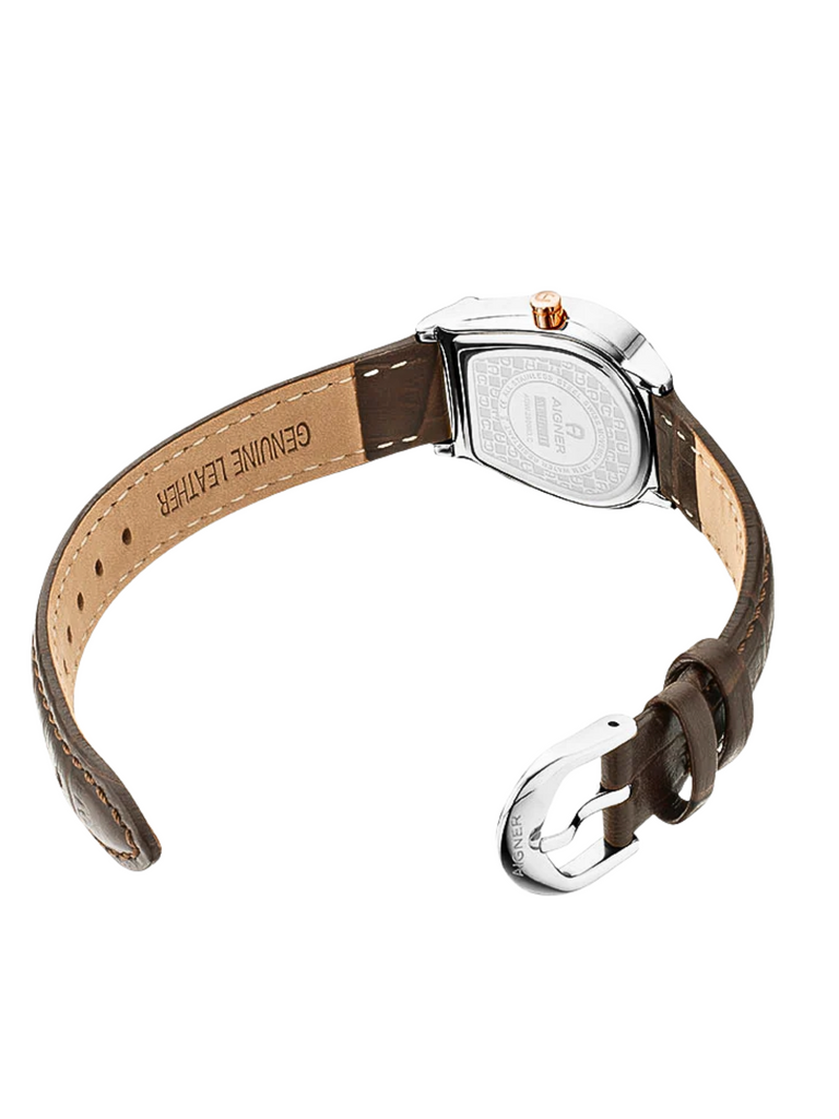 Aigner Molise Lady Leather Strap Brown