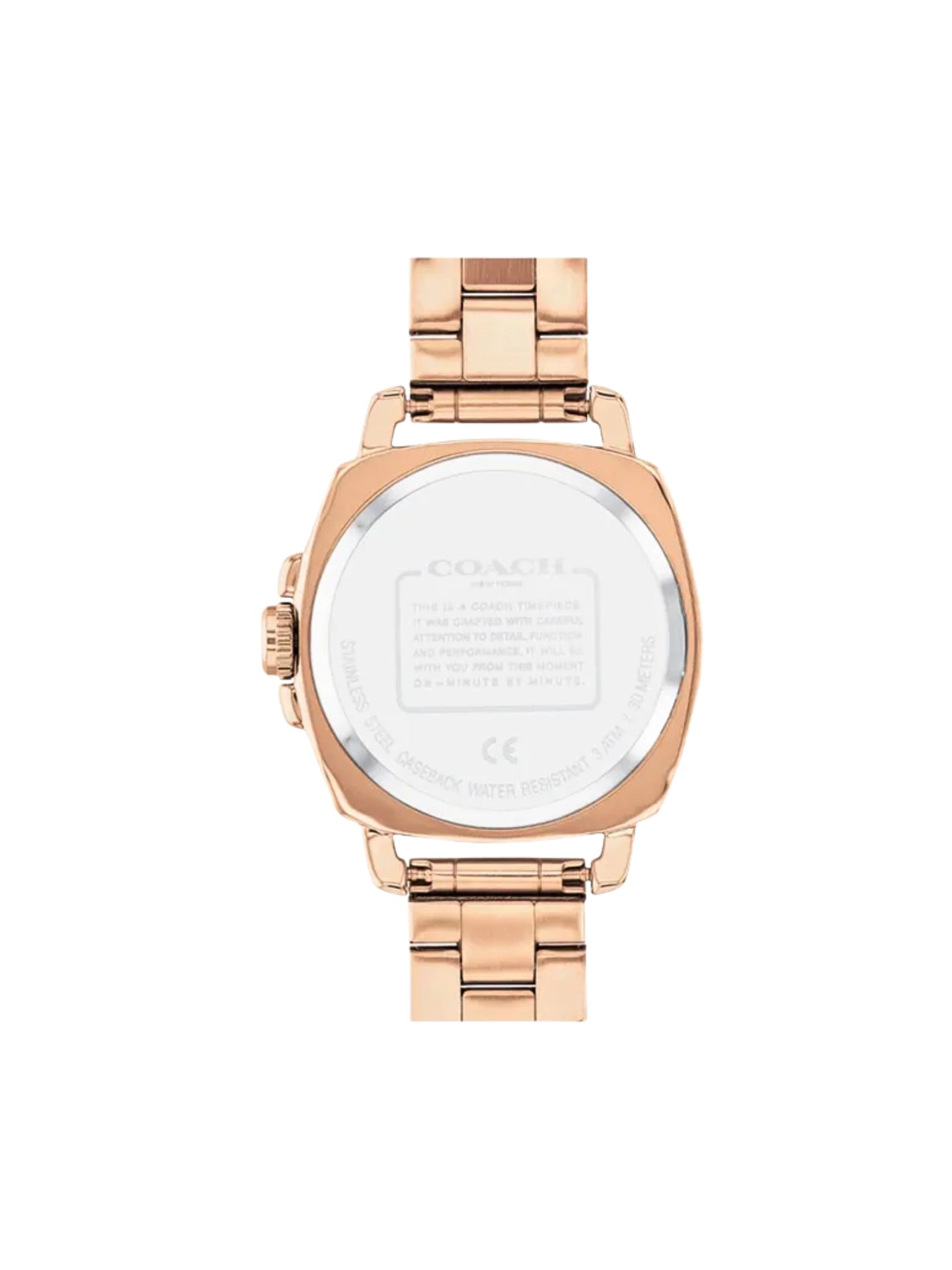 detail-belakang-Coach-14503142-Boyfriend-Logo-Stainless-Rosegold-Watch