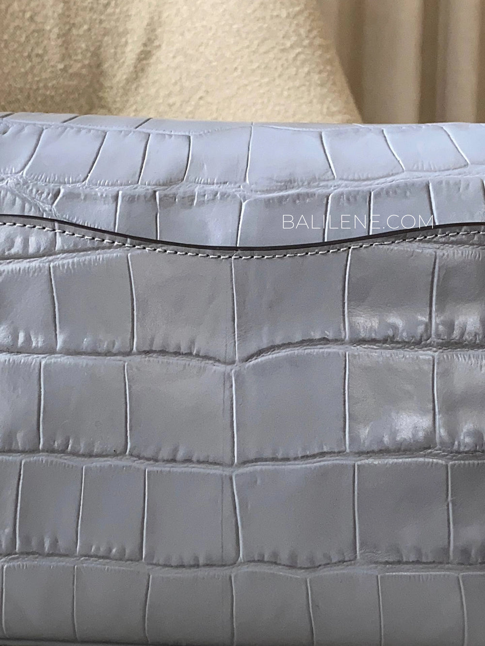 detail-belakang-Coach-Cassie-19-Croc-Embossed-Crossbody-Bag-Grey-Blue-balilene