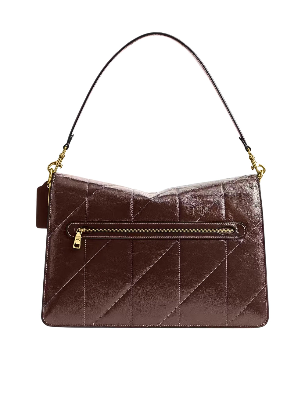 detail-belakang-Coach-Chain-Tabby-Shoulder-Bag-35-With-Quilting-Maple