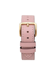 Coach Grand Double Strap Watch Pink Tan