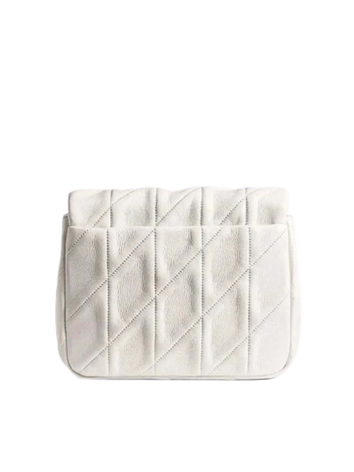 Coach Times Square Tabby Shoulder Bag 26 With Quilting Chalk