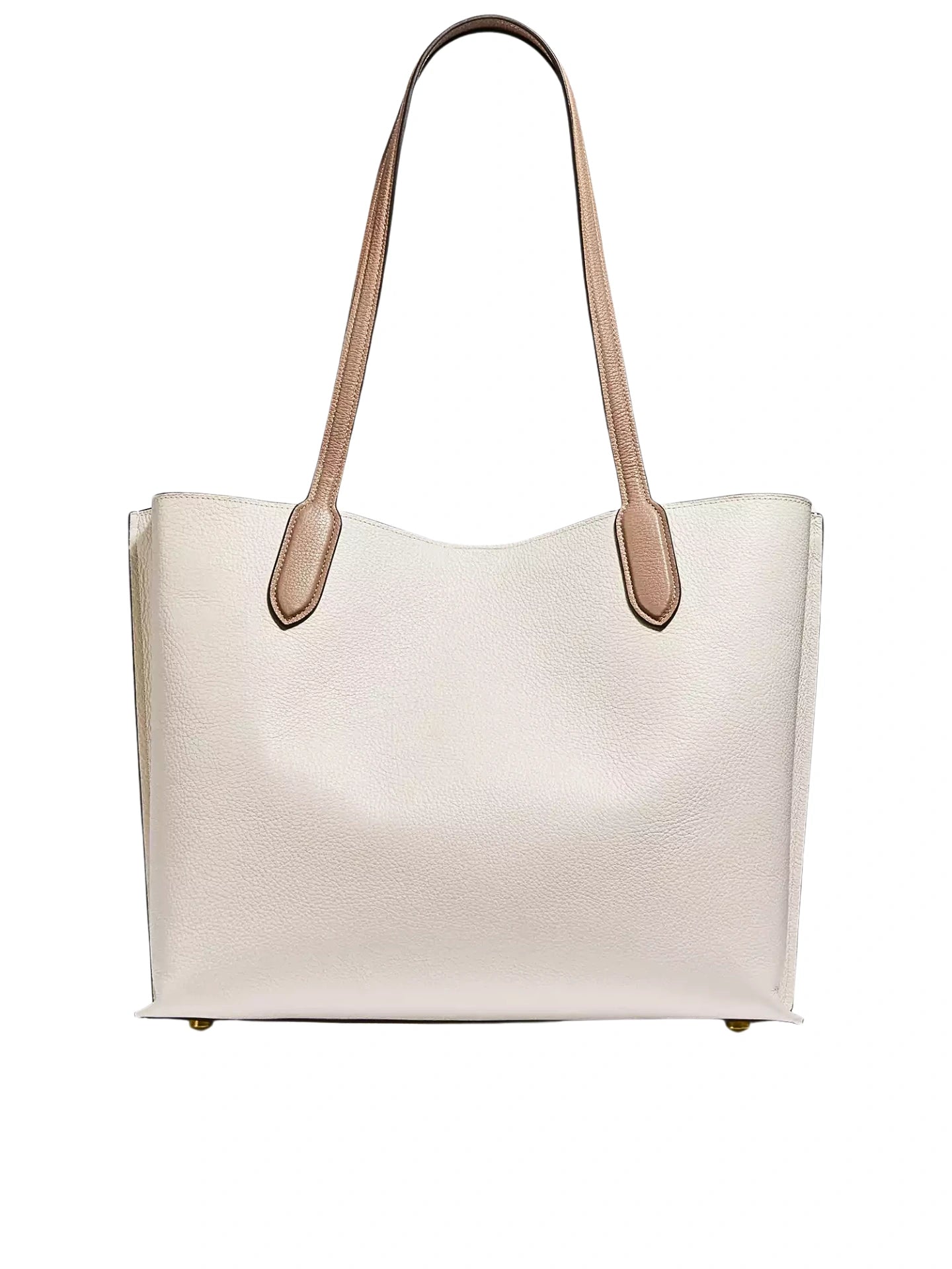 detail-belakang-Coach-Willow-Tote-Bag-In-Colorblock-Chalk-Multi