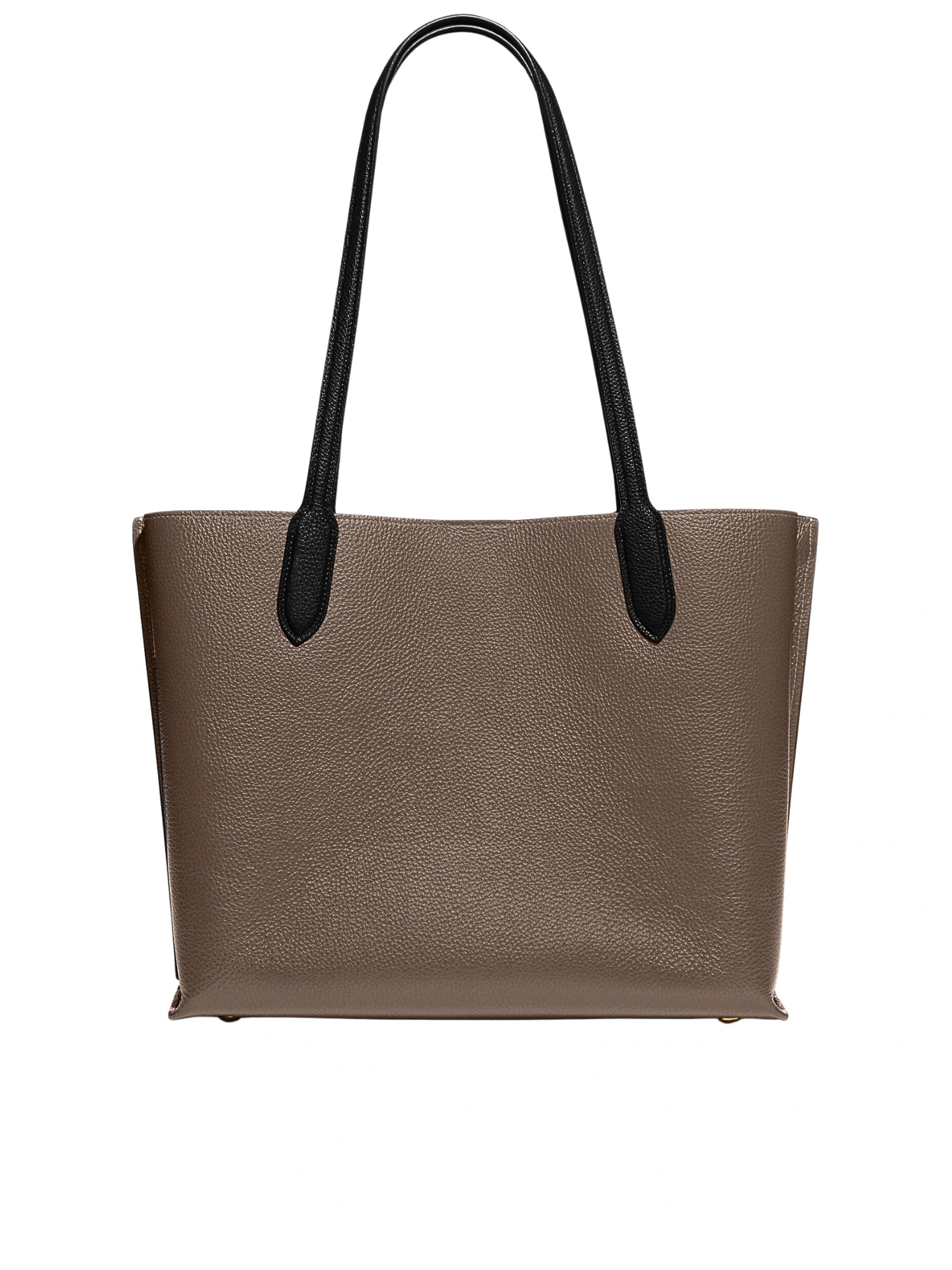 detail-belakang-Coach-Willow-Tote-In-Colorblock-With-Signature-Canvas-Interior-34-Dark-Stone