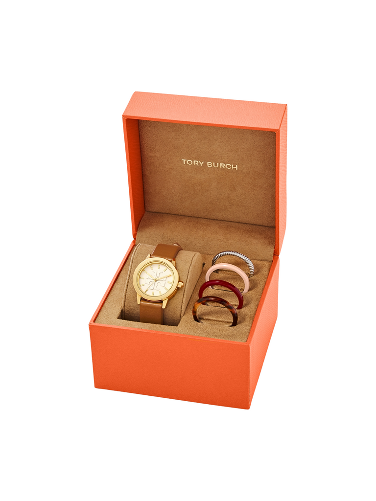 detail-box-Tory-Burch-TBW2031-Gigi-Leather-Strap-Watch-28mm-Luggage