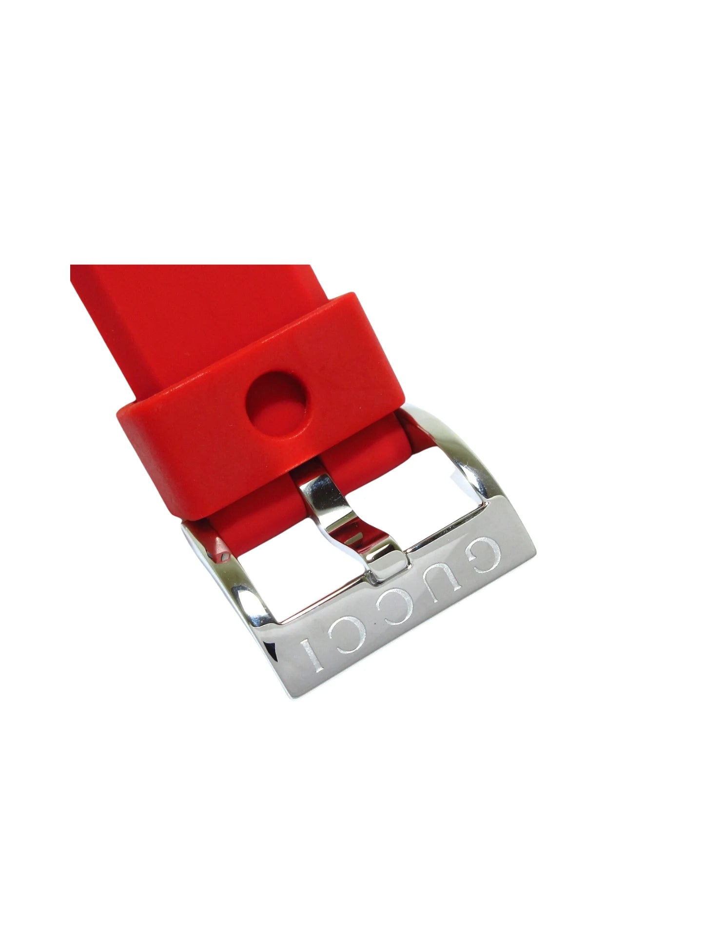 detail-buckle-Gucci-Sync-36MM-Stainless-Steel-Red-Rubber-Strap-WatchWEBP