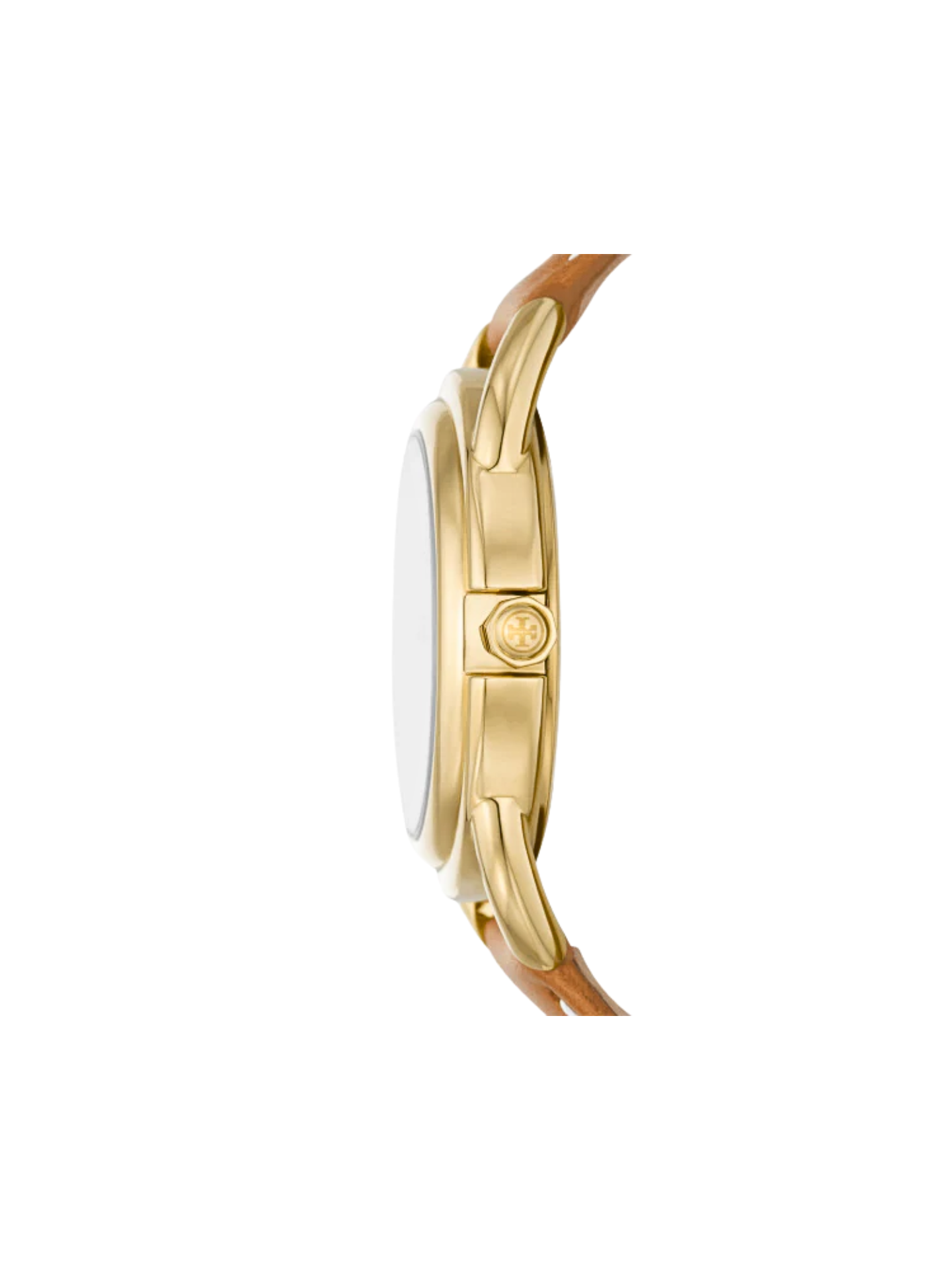 detail-case-Tory-Burch-TBW7226-Miller-Leather-Strap-Watch-Brown