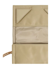 detail-closure-Bimba-Y-Lola-Nylon-Mini-Flap-Crossbody-Bag-Khaki