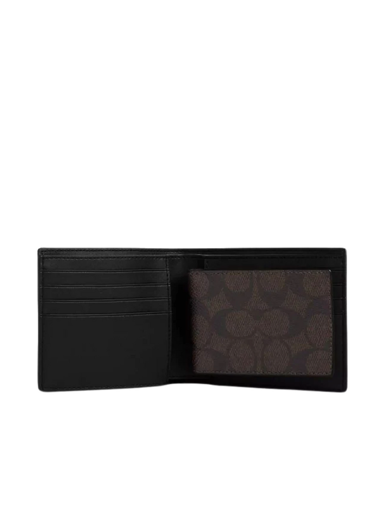 detail-dalam-Coach-Boxed-3-In-1-Wallet-Gift-Set-In-Signature-Canvas-Walnut-Black
