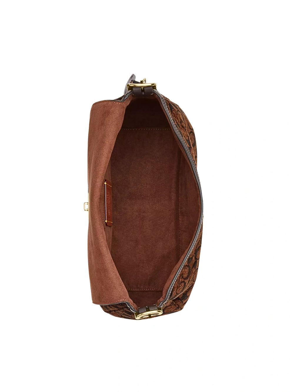 detail-dalam-Coach-Etta-Flap-Bag-In-Signature-Chenille-Truffle
