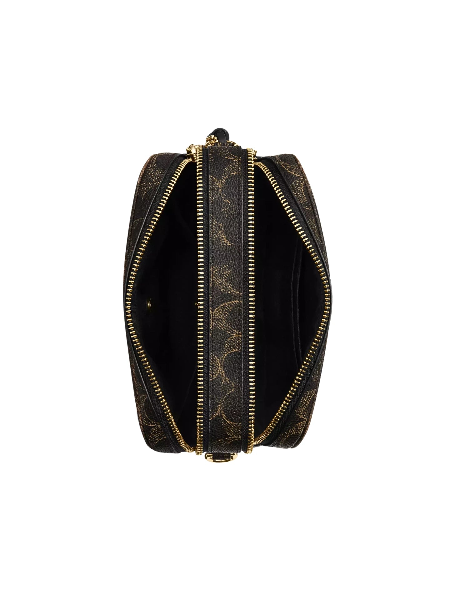 detail-dalam-Coach-Mini-Carey-Crossbody-Bag-In-Loved-Signature-Canvas-Brown