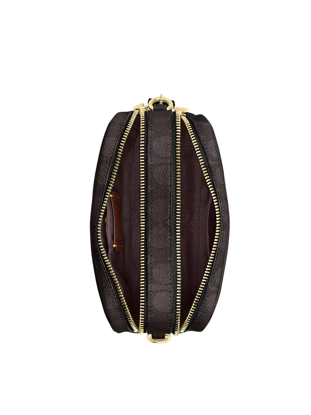 detail-dalam-Coach-Mini-Carey-Crossbody-Bag-In-Signature-Canvas-Walnut-Black