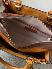 detail-dalam-Coach-Rogue-25-In-Signature-Textile-Jacquard-Cocoa-Burnished-Amber-balilene