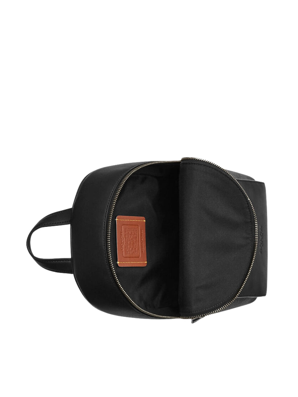 detail-dalam-Coach-Turnlock-Sling-Pack-In-Signature-Canvas-Charcoal-Black