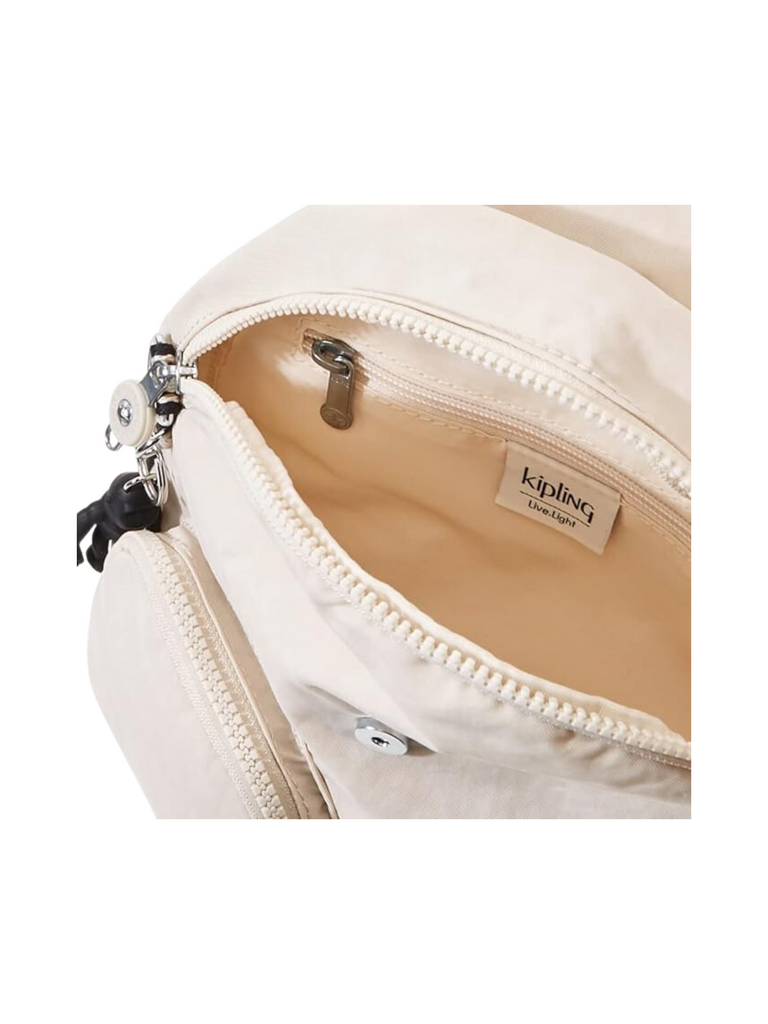 Kipling Firefly Up Classic Small Backpack Light Sand Balilene