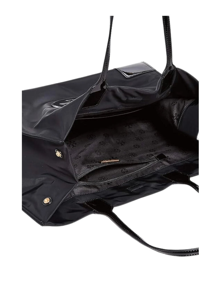 Tory burch ella patent 2025 nylon tote