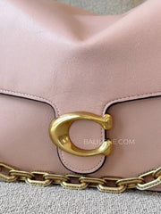 detail-depan-Coach-Chain-Tabby-Shoulder-Bag-30-Cream-balilene