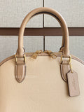 detail-depan-Coach-Sabrina-Satchel-Bag-In-Colorblock-Ivory-Taupe-balilene