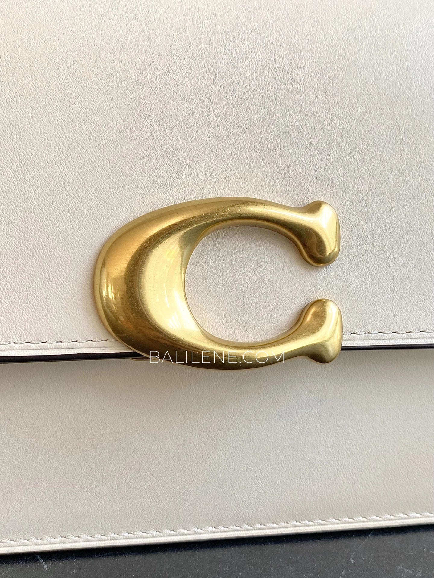 detail-depan-Coach-Sage-Shoulder-Bag-Chalk-balilene
