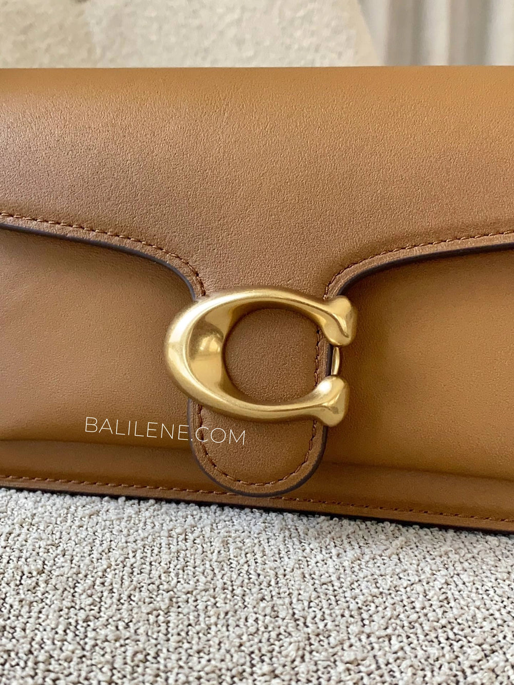detail-depan-Coach-Tabby-Shoulder-Bag-20-Honey-Brown-balilene