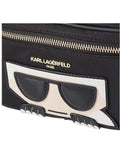 detail-depan-Karl-Lagerfeld-Amour-Nylon-Belt-Bag-Black
