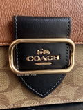 detail-depan-Square-Crossbody-Bag-In-Colorblock-Signature-Canvas-Khaki-Multi-balilene