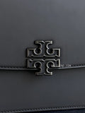 detail-depan-Tory-Burch-Britten-Matte-Small-Adjustable-Shoulder-Bag-Black-balilene