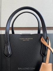 detail-depan-Tory-Burch-Perry-Mini-NS-Tote-Black-balilene