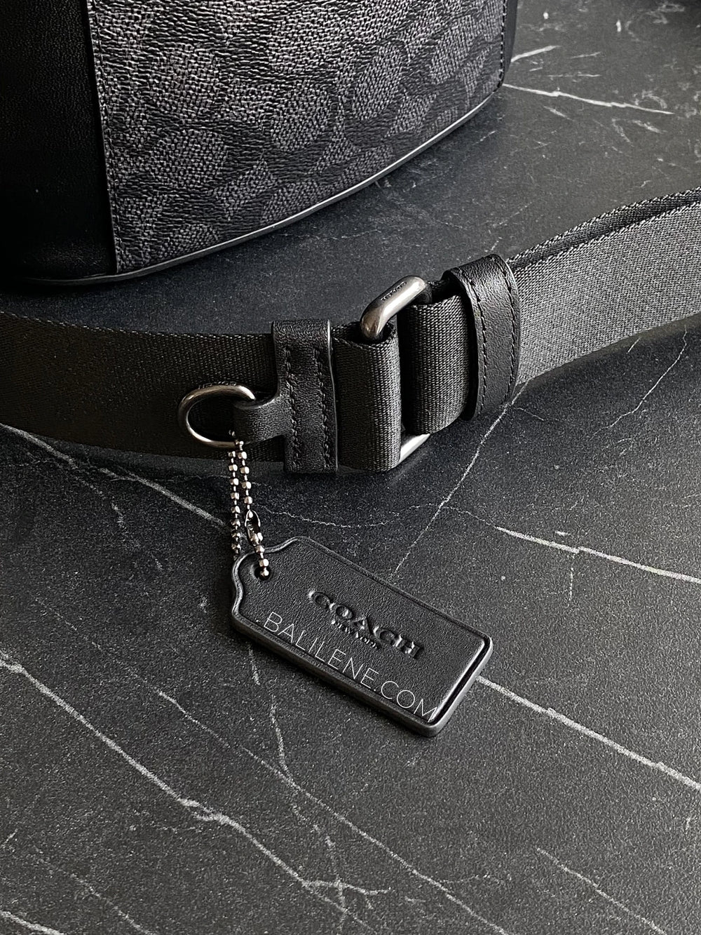 detail-hantag-Coach-Racer-Pack-Bag-In-Signature-Charcoal-Black-balilene