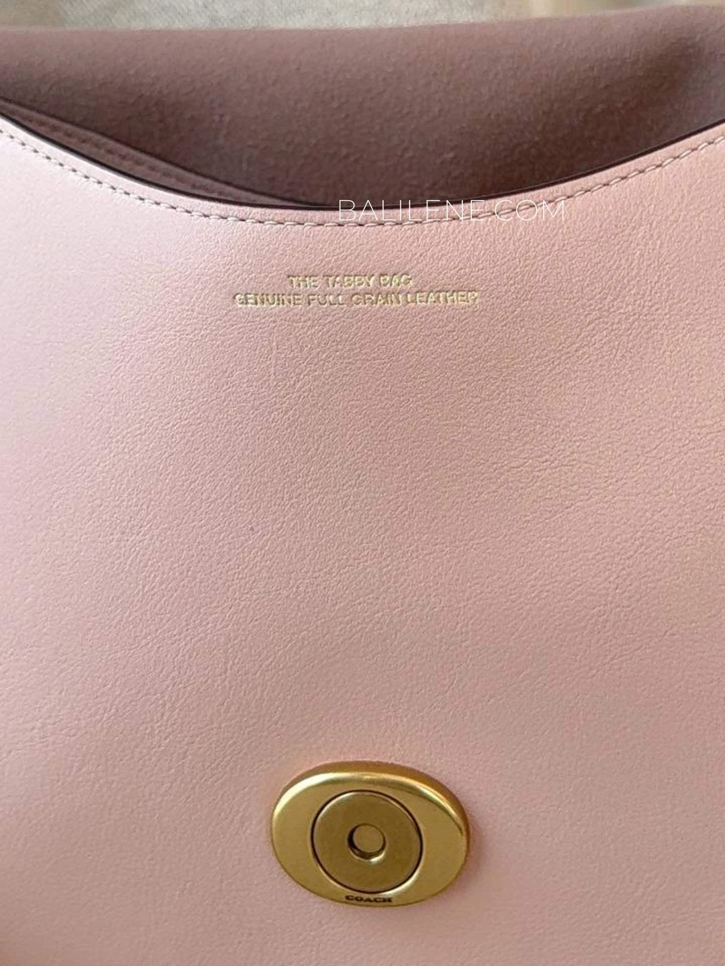 detail-leather-Coach-Chain-Tabby-Shoulder-Bag-30-Cream-balilene